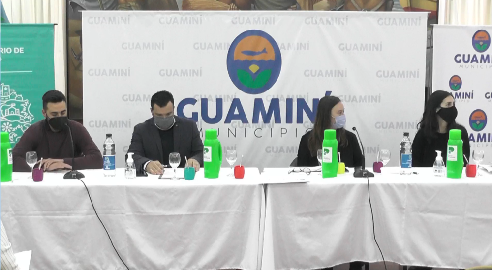 Guaminí firmó un convenio que brinda herramientas de abordaje a emprendedores