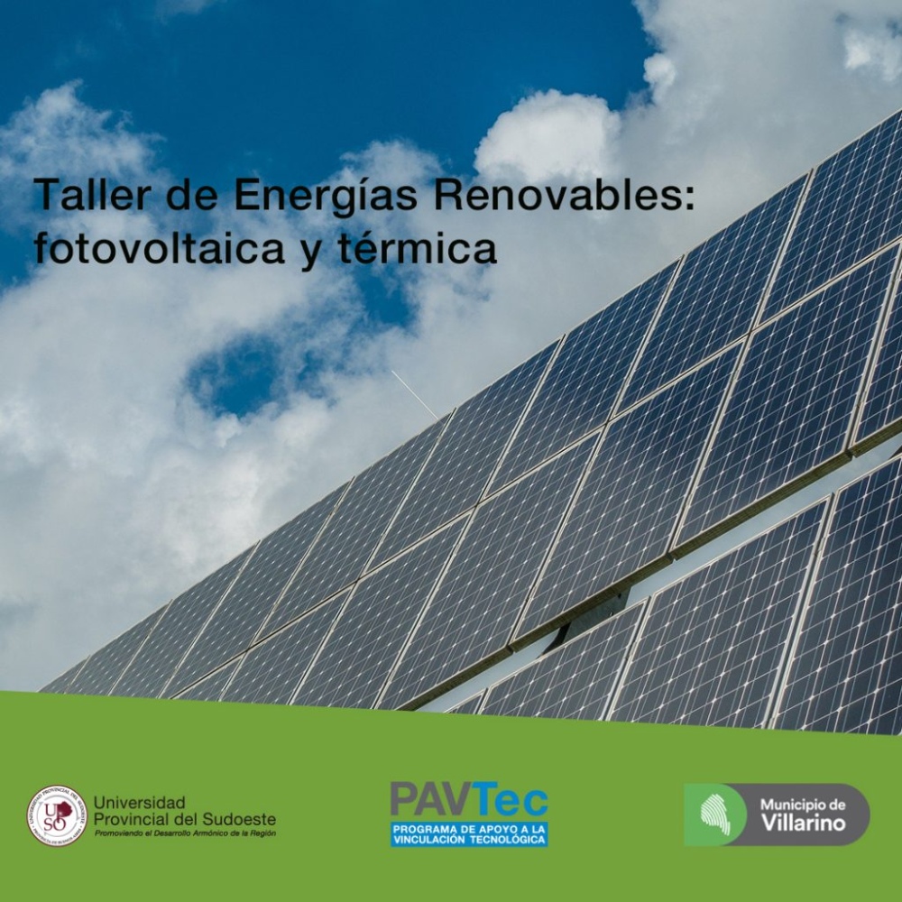 Taller de Energías Renovables: fotovoltaica y térmica