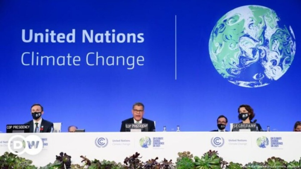 El anuncio de la firma del documento final de COP26