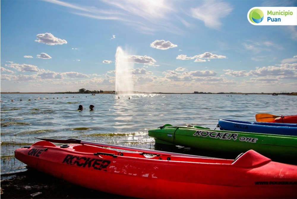 Taller de Kayak: concientización ambiental y seguridad acuática en la laguna de Puan