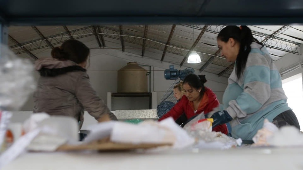 Villa Iris, 17 de Agosto y Darregueira recuperan casi 11 toneladas de material reciclable