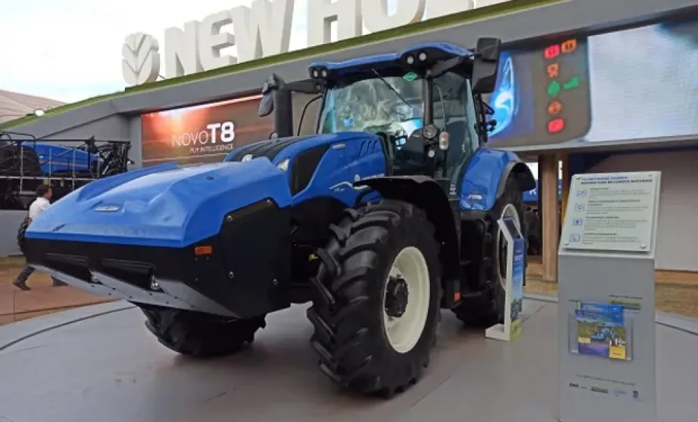Brasil: ya está a la venta el primer tractor a gas natural y biometano del mundo