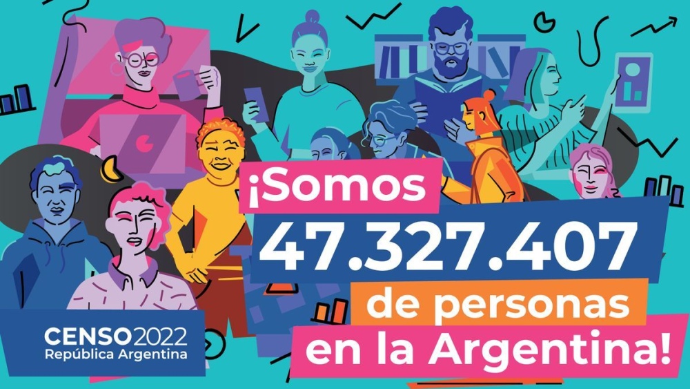 Argentina tiene un total de 47.327.407 habitantes