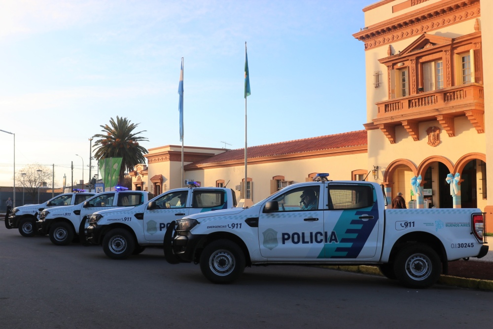 Seguridad Bonaerense: 4 nuevos patrulleros para Villarino