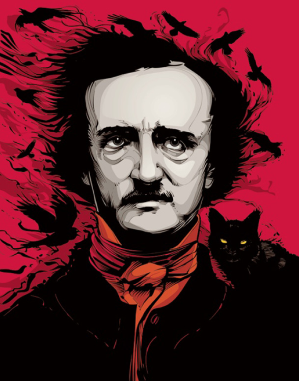 Edgar Allan Poe: la obra del maestro de la narrativa del terror en un click