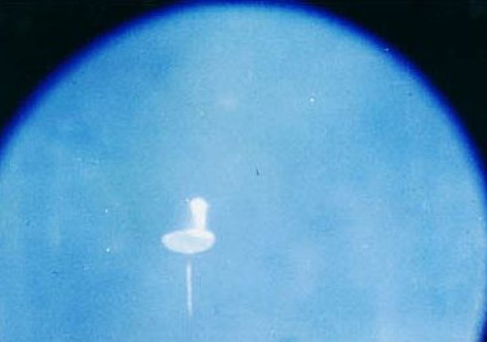 Esta es la imagen más clara del objeto. Fue obtenida por el Observatorio Astronómico de La Plata.