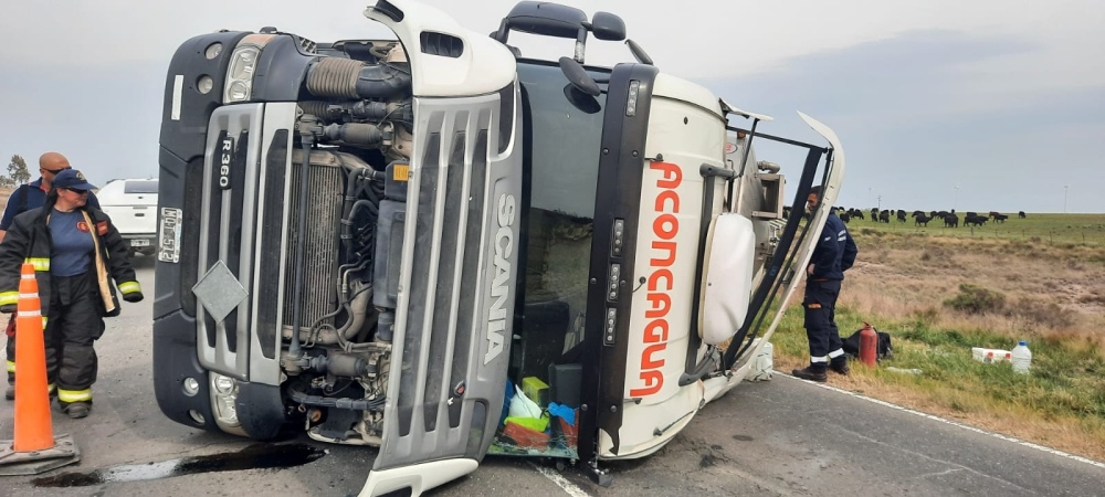Ruta 51: hubo un accidente a 5 kilómetros de Cabildo