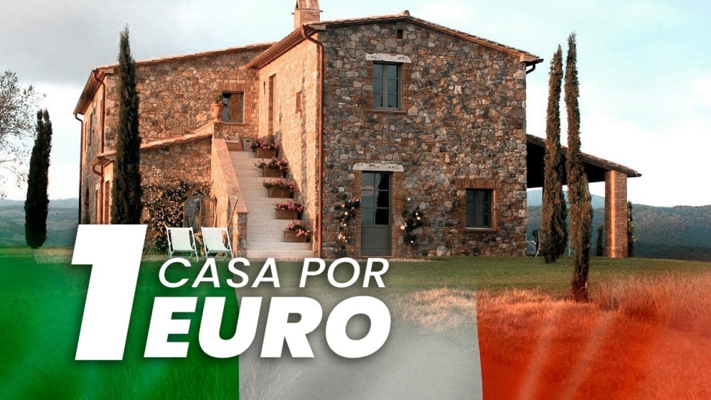 Viajó a Italia para ver qué hay detrás de las casas que se venden por 1 euro: lo reveló en un video