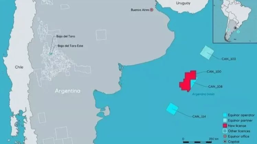 El Gobierno nacional aprobó la perforación del pozo exploratorio petrolero frente a la costa de Mar del Plata