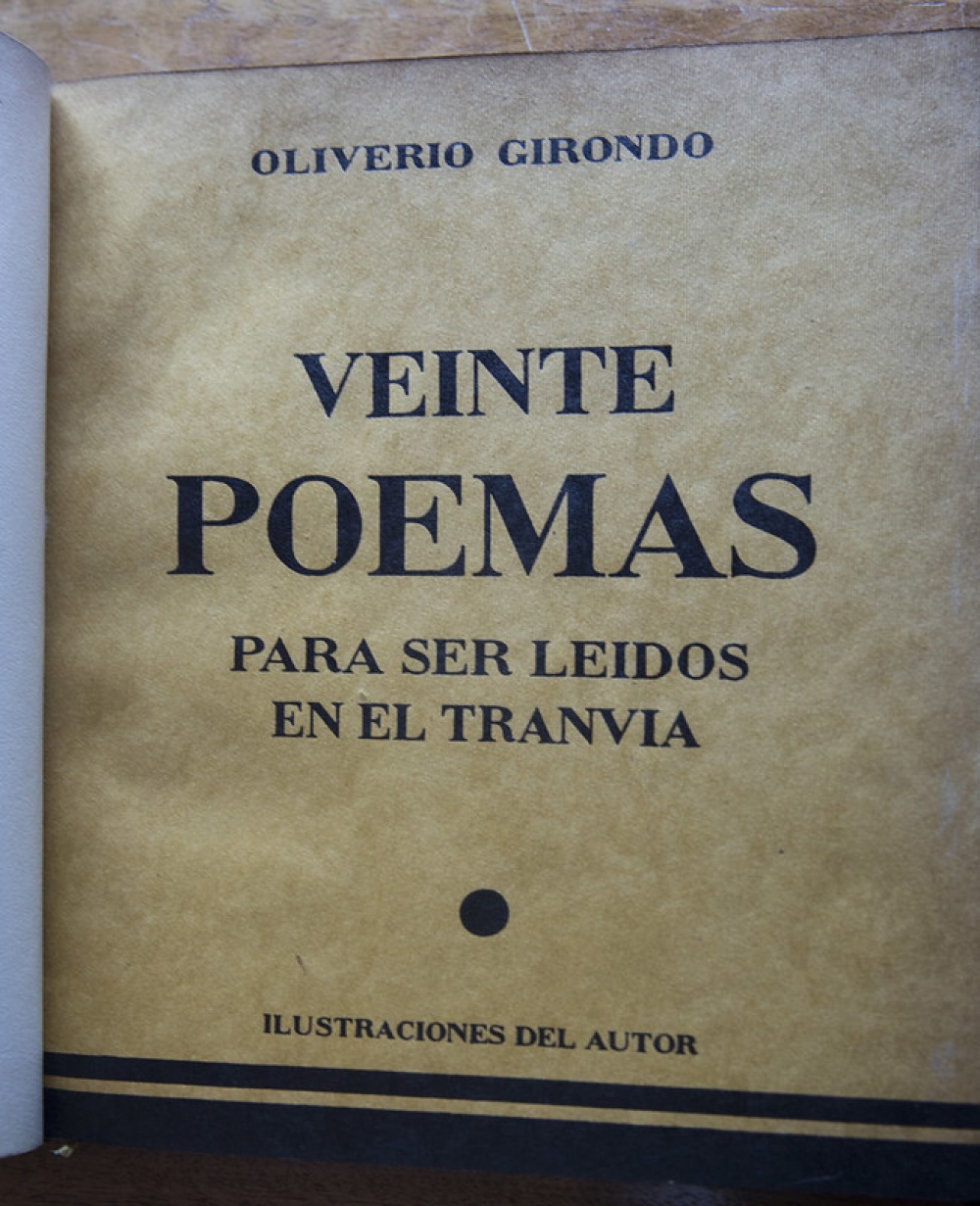 100 años de "Veinte poemas para ser leídos en el tranvía"