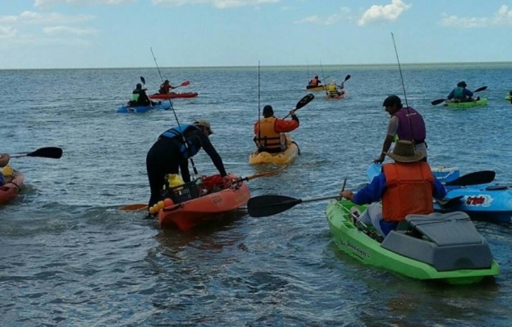 Balneario Los Pocitos: Concurso de Pesca en Kayak