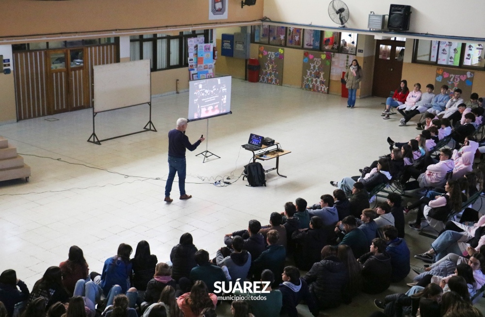 Coronel Suárez: Jornadas de Educación Vial para alumnos de 5to y 6to año de secundaria