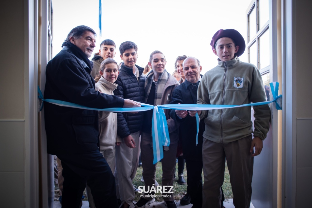 Coronel Suárez: El Ministro de Educación bonaerense inauguró varias obras en distrito