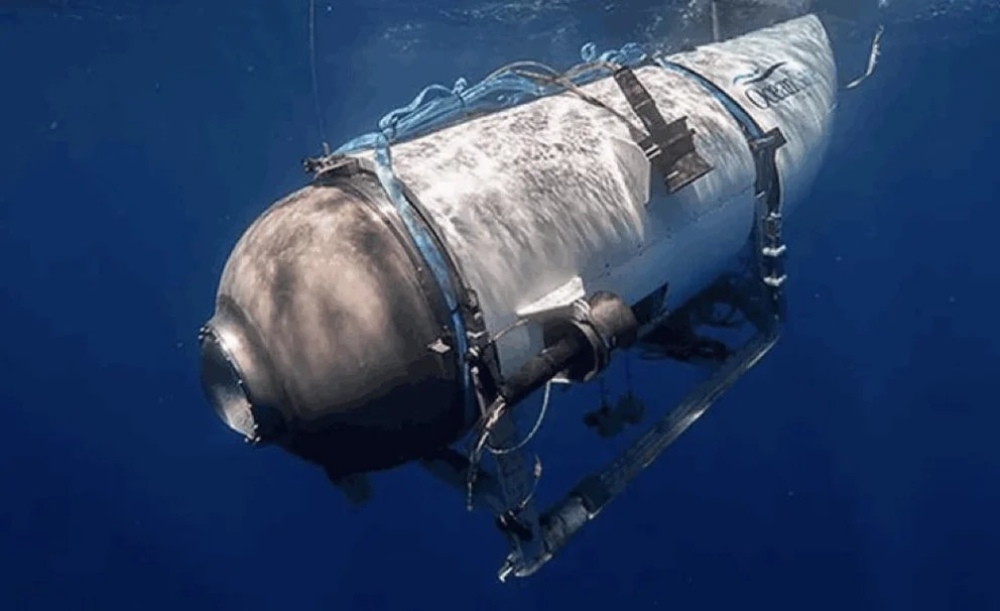 Desapareció un submarino que lleva a turistas a ver los restos del Titanic