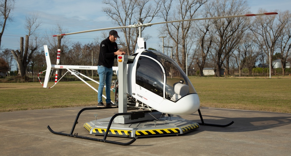Una pyme argentina exportará el primer helicóptero ultraliviano a Alemania