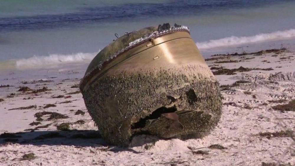 El misterioso objeto apareció frente en la costa oeste de Australia. / Reuters