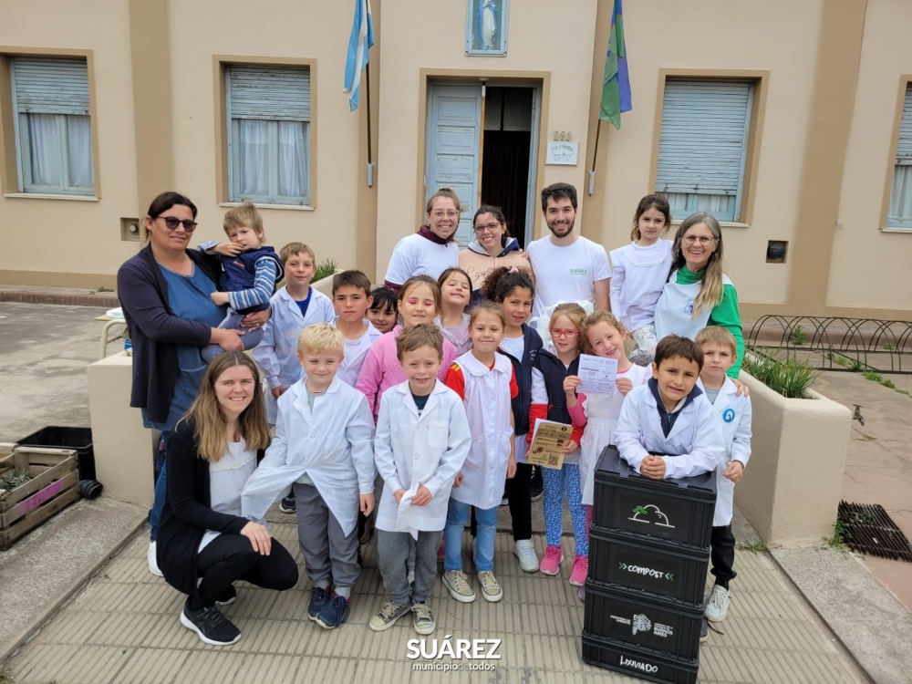 Coronel Suárez: EcoCanje en la Escuela Parroquial de Santa María