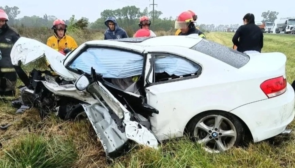 En un violento accidente en la RN 205, murió el automovilista olavarriense Agustín Herrera