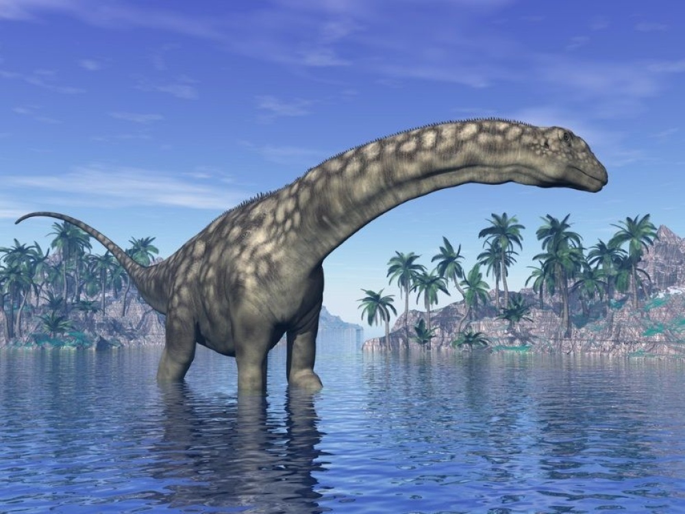 Argentinosaurus, uno de los saurópodos más grandes que habitó la Patagonia durante el Cretácico