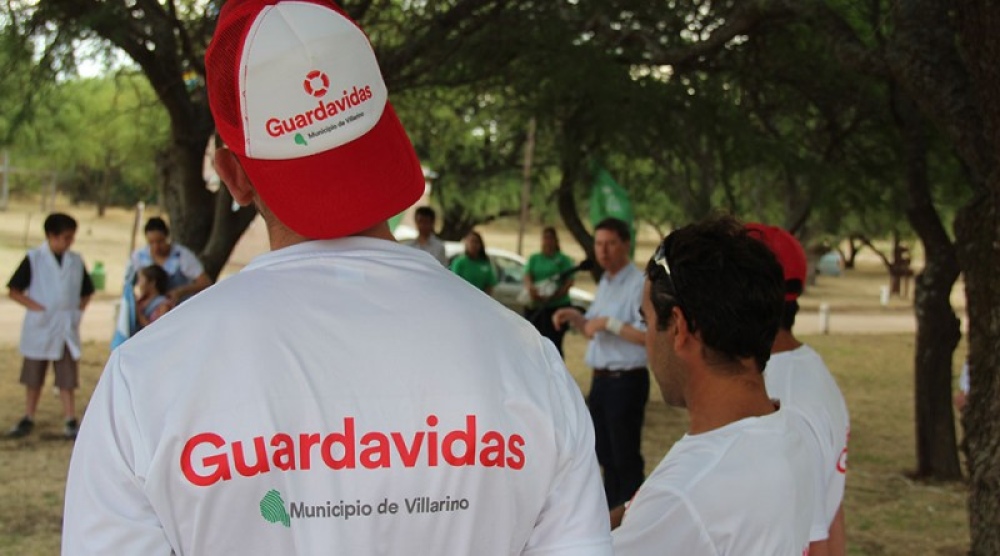Villarino: Comenzó el servicio de Guardavidas en el distrito