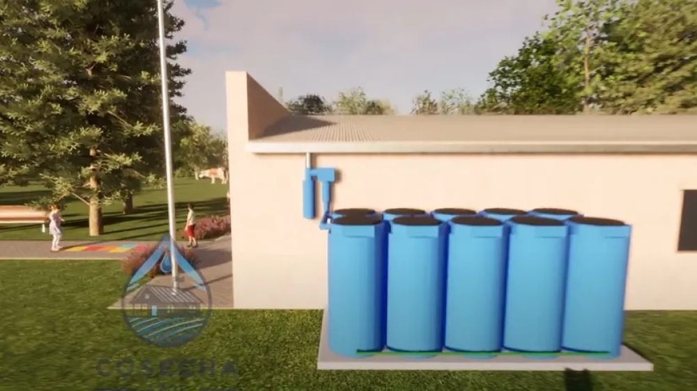 “Cosecha Azul”: el plan para recuperar agua potable de lluvia en escuelas rurales