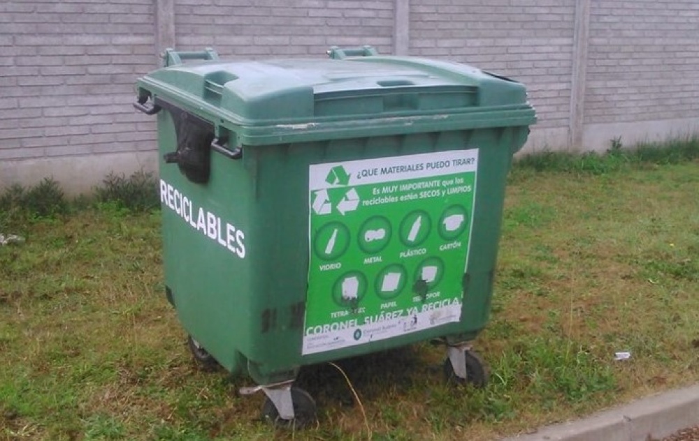Coronel Suárez: Colocan más Puntos Limpios para residuos a reciclar