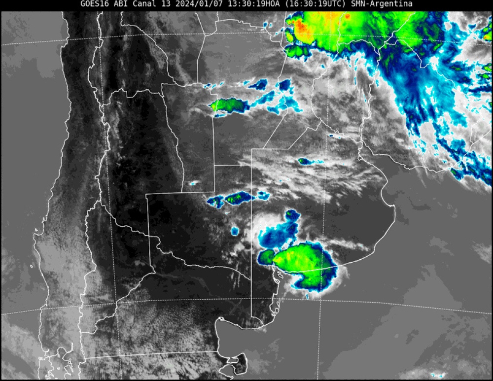 Aviso oficial: alerta amarilla por tormentas fuertes en varias provincias y en la de Buenos Aires