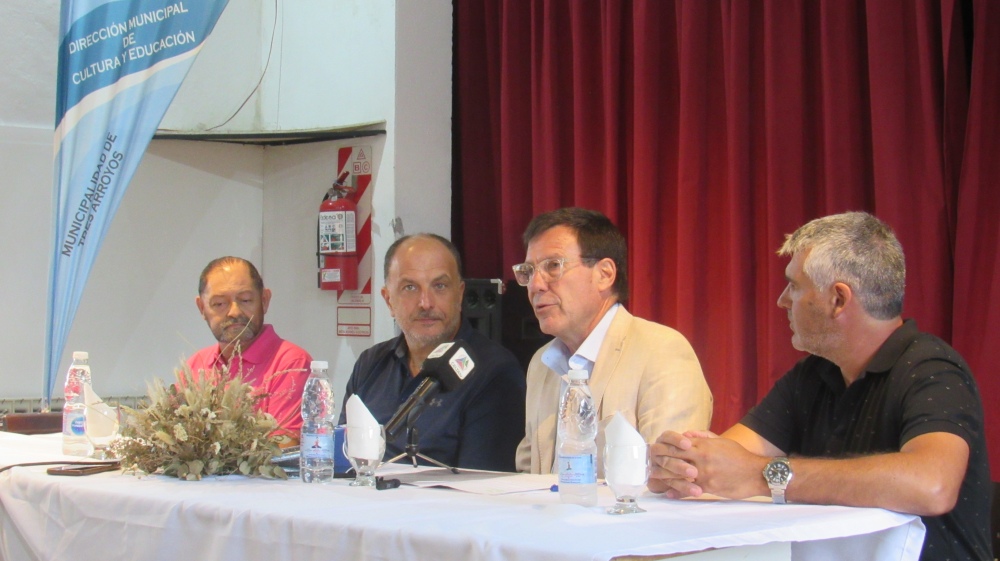 Intendentes de Tres Arroyos y Coronel Dorrego invitaron en conferencia de prensa a la Fiesta del Río Quequén Salado