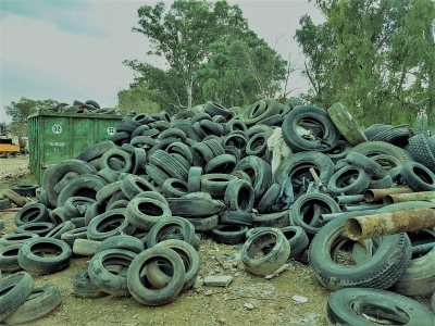 Saavedra-Pigüé se suma a la recolección de neumáticos fuera de uso