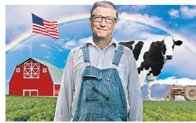 Bill Gates, el mayor agricultor de Estados Unidos