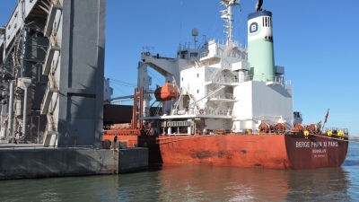 Bahía Blanca: los embarques de granos crecieron un 24 % en los primeros 6 meses del año