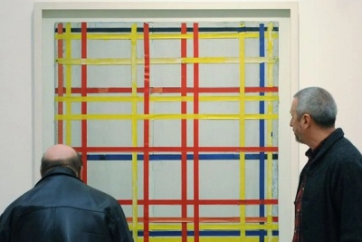 Insólito: Un cuadro de Piet Mondrian estuvo más de 75 años colgando al revés