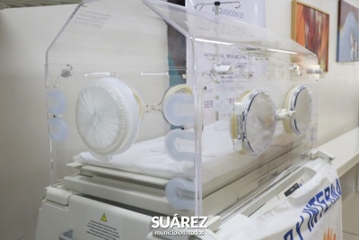 Entregaron la última de las tres incubadoras adquiridas para Neonatología en Coronel Suárez