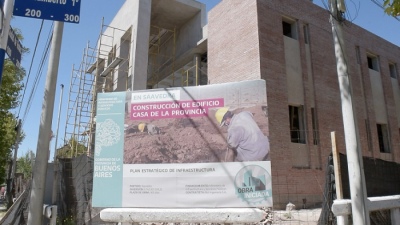 Avanzan las obras públicas provinciales en el distrito de Saavedra