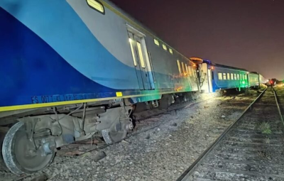 ¡Otra vez!: Descarriló un tren de larga distancia con 247 pasajeros en Olavarría