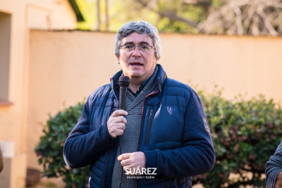 Semana de Tranqueras Abiertas: Javier Rodríguez inauguró las jornadas en la Chacra experimental de Coronel Suárez