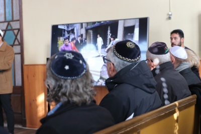 A 29 años del atentando a la AMIA, se realizó un acto conmemorativo en la Sinagoga de Médanos
