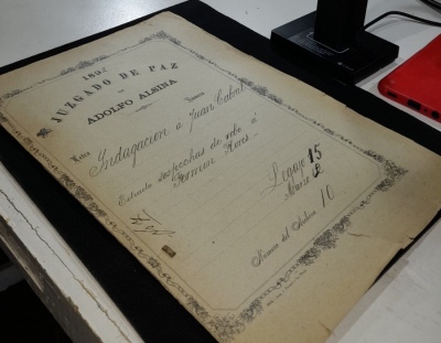 El Museo Regional de Carhué junto con la UNS digitalizan un siglo de documentación