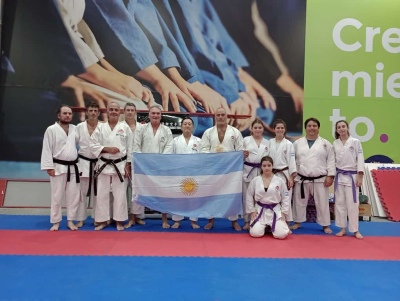 A días del 15° Torneo Argentino ISKF en Coronel Suárez, representantes locales viajaron a Montevideo