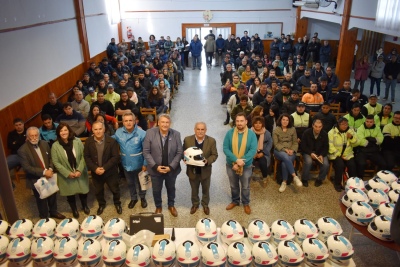 D’onofrio anunció la instalación definitiva de la Planta de VTV en Patagones y prometió recuperar el transporte urbano