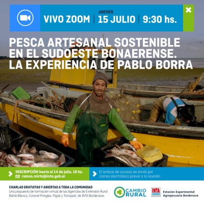 Pesca artesanal sostenible en el sudoeste bonaerense